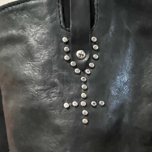 Dr Marten's Vintage RARE Boots Women's 9 Alexia Mid Calf Black Leather - Picture 11 of 11